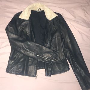 Sparkle & Fade Vegan Leather Jacket